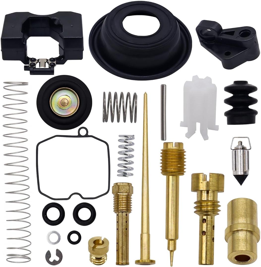27421-99C Carburetor Rebuild Carb Repair Kit Compatible with Harley Davidson Dyna Sportster 40mm XL883 XLH1200, Keihin HD CV40, 883 Roadster XL, HD Super Glide FXR, HD Softail Deluxe FLSTN