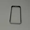 New Aluminum Frame Metal Bumper Frame Slim Hard Case Cover for iPhone16Pro MAX, Metal Frame with Soft Inner Bumper, Raised Edge Protection (Silver, for iPhone16 Pro Max)