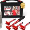 LU & CAIBO- 4-in-1 Door Hinge Adjustment Tool, Hinge Bender Tool, Door Adjustment Tool, Adjusting Wrench, Hinge Gap Adjustment Tool, Door Fixer, Door Adjuster