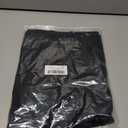 Women's Summer Bodycon Dress Short Sleeve Scoop Neck Sexy Casual Stretchy T Shirt Mini Dresses (Black, M)