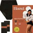 Hazel Disposable Womens Underwear, High-Waist Pull-Ups for Postpartum & Incontinence, Medium, Ultra-Thin, 12-Count (1-Pack)