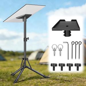 Starlink Gen 3 Mount, Heavy Duty Starlink Tripod Stand with Adapter, Windproof Starlink Standard Mount with Non Slip Feet,Portable Starlink Accessories for Outdoor Travel Hiking