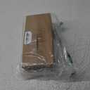 30Pcs Christmas Decorations Mini Christmas Trees, Artificial Christmas Tree Bottle Brush Trees with Wooden Base for Christmas Decor Christmas Party Home Table Craft (Silver,green)