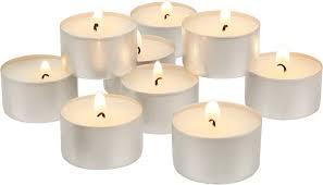 CANDLES Tealight Candles - 80 Pack Bulk Tea Lights Candles - White Tealights Unscented - 4 Hour Burn Time CANDLES Tealight Candles - 80 Pack Bulk Tea Lights Candles - White Tealights Unscented - 4 Hour Burn Time