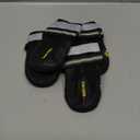 QUMY Dog Shoes for Large Dogs, Medium Dog Boots & Paw Protectors for Winter Snowy Day, Summer Hot Pavement, Water-Resistant in Rainy Weather, Outdoor Walking, Indoor Hardfloors Skid-Resistant Sole (Size 6: 2.6''x3.0''(W*L) (Pack of 4))