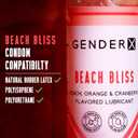 Gender X Water-Based Personal Lubricant, Peach, Orange & Cranberry Flavored Lube for Men & Women, Sugar Free, Non-Staining, 8 fl oz