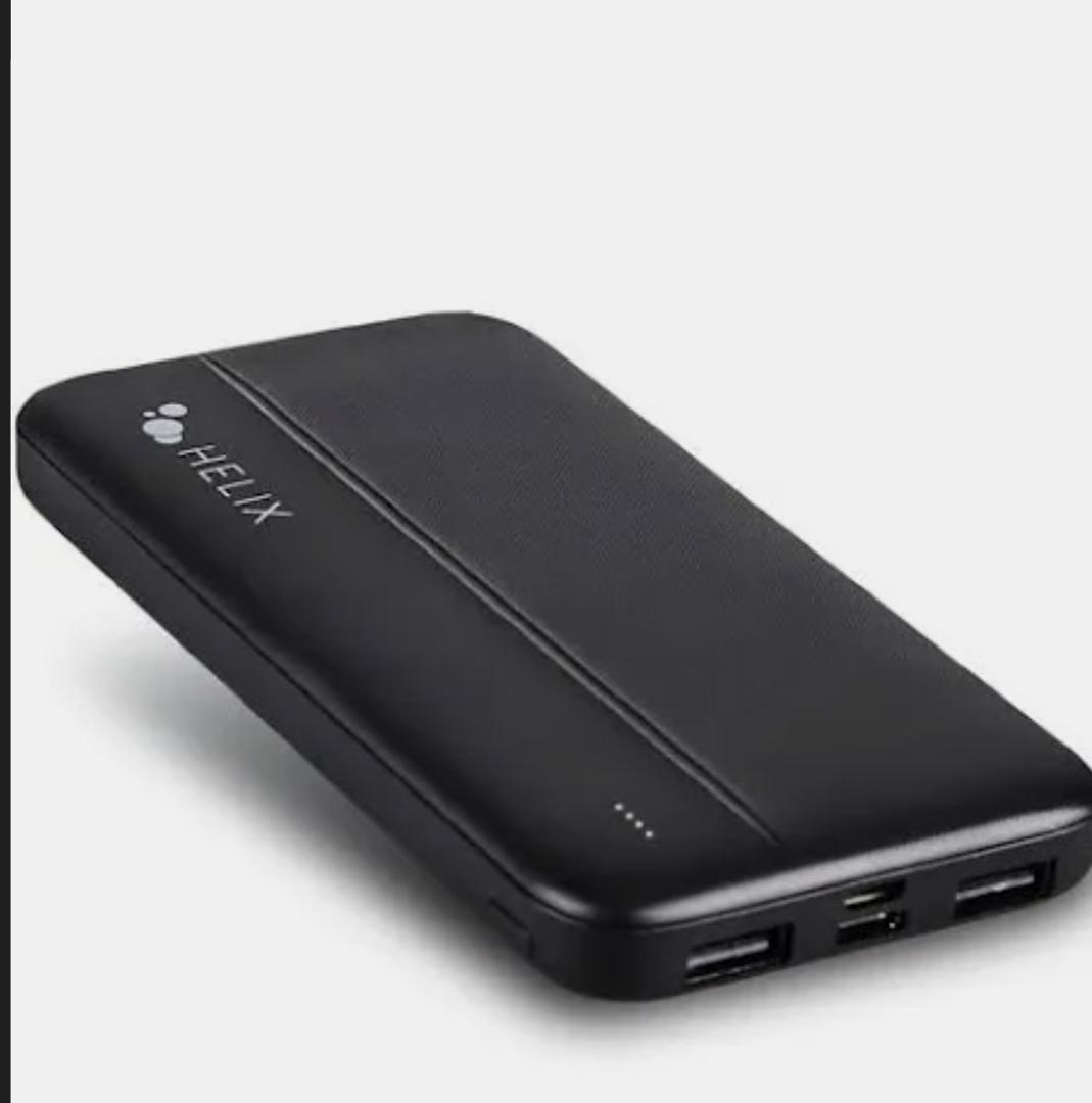 HELIX TurboVolt+ 10,000 mAh Power Bank USB-C & USB-A Ports