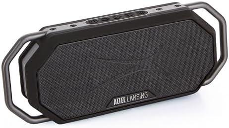 Altec Lansing HydraWAVE Portable Bluetooth Speaker, 12h Playtime, USB-C Quick Charge, True Wireless Pairing, IP67 Waterproof Bluetooth Speaker, Voice Assistant Compatible