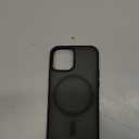 SUPFINE Magnetic for iPhone 12 Mini Case & iPhone 13 Mini Case (Compatible with MagSafe) (Military Grade Drop Protection) Slim Translucent Matte Shockproof Phone Cover,Black