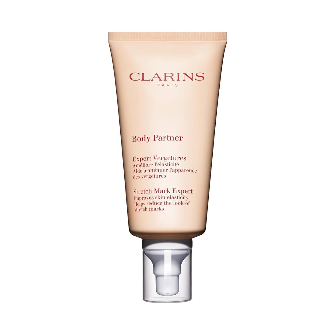 Clarins Body Partner Stretch Mark Expert | Award-Winning | Stretch Mark Cream For Pregnancy and Weight Fluctuations | Tested and Recommended By Pregnant Women | Fragrance Free | Minimal Ingredients