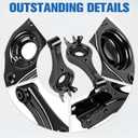 Rear Lower Suspension Control Arms Left and Right Side Compatible with Hyundai Tucson 2010-2015 Sonata 2009-2014 Kia Optima 2011-2015 Sportage 2010-2016 Replacce for 55210-3S050 MS901151