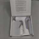 Cordless Hot Glue Gun, 10s Fast Preheat, 30PCS Mini Glue Sticks 7x100mm, 4V 20W Type-C Rechargeable, Anti-Drip, Auto-Off, for DIY Crafts, Repair, Decoration (White)