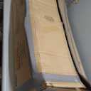 BON AUGURE Ladder Shelf Bookcase, 5-Tier Industrial Ladder Bookshelf, Tall Living Room Shelves, Wood and Metal Leaning Shelf for Home Office, Kitchen, Bedroom, Balcony (Rustic Oak)