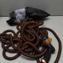 Pocket Hose Copper Bullet Expandable Garden Hose w/10 Pattern Thumb Spray Nozzle AS SEEN ON TV 650psi 3/4 in Patented Lead-Free Ultra-Lightweight Solid Copper Anodized Aluminum (25 Ft)