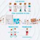 Anniversary Present for Her & Him, Romantic Gift to Boyfriend & Girlfriend, Message in Bottle I Love You Gifts Wife Husband ((01) Heart - You're Still the Best Decision I Ever Made, In Teal Gift Box)