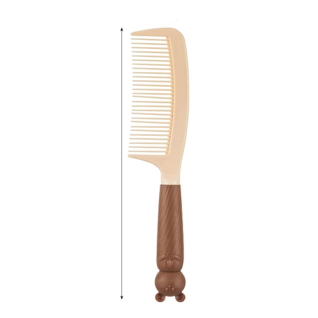 Air Bag Comb Massage Scalp for Women's Long Hair Portable Fluffy Cushion Comb Curl Comb (Cat Flat Comb)