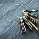 8 Pcs Loose Leaf Binder Book Rings D-Shaped Binder Rings Large Nickel Plated Steel Book Keychain Key Washi Tape Organizer for Home Office Cards Receipts Photos Files DIY Craft Supplie (4 Inch)