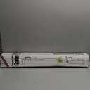 Retractable Outdoor Simple Mesh Safety Baby Gate Wall Mounted For Door And Stairs 33" White