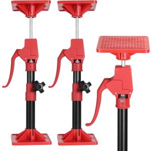 Cabinet Jacks for Installing Cabinets, 11.8" to 23.5" Third Hand Tools Adjustable Support Pole, 3rd Hand Support System for Upper Cabinet Installation, Each 78 LB Capacity, 2 Pack