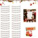 8 Sheets Christmas Lights Stickers for Crafts, 3D Christmas Light Embellishment Stickers, Gem Border Dimensional Sticker, Glitter Glue Stickers for Festive Crafts, Scrapbooking and Decoration