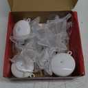 3Pcs Christmas Window Lights Decorations with Timer, Battery Powered Christmas Window Hanging Multicolor String Lighted Tree Bell Star Shaped LED Sucker for Xmas Window Fireplace Indoor Decor