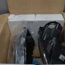 Headlights Assembly Compatible With 2005-2010 Jetta Type 5 Sedan 06-09 Golf/Rabbit Chrome Housing Clear Reflector OEM Halogen only