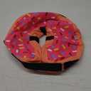 Supet Inflatable Dog Cone Collar Alternative After Surgery, Pet Neck Donut Collar Recovery E Collar for Neuter, Soft Dog Cone for Small Medium Large Dogs, Donut Pink