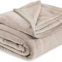 Bedsure GentleSoft Fleece King Size Blankets for Bed Oxford Tan - Soft Lightweight Plush Cozy Fuzzy Luxury Microfiber, 108x90 inches