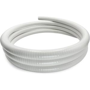 Flexible PVC Spa Hose for Cold Plunge or Ice Baths, 3/4" Schedule 40 White Tubing (12 Foot)