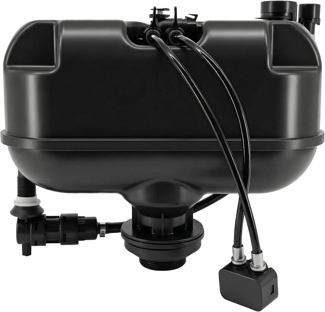 EcoFlush B8104 1.1 GPF (4 Lpf) Pressure Assisted Flush System Single Control - Replacament Only, 11.02" H X 15" W X 6.14" T