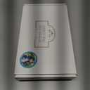 PARK YUN 28 Inch Long Straight Wig with Bangs for Women Ash Brown to Platinum Blonde Ombre Synthetic Wig Natural Layered Hair for Daily Use & Cosplay