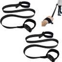 2PCS Escape Proof Wrist Leash Walking Harness for Older Children,Adjustable Anti Lost Wrist Leash with Tether and Lock Buckle for Autism,ADHD,Special Needs Child