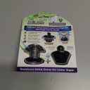 TubShroom Ultra Revolutionary Bath Tub Drain Protector Hair Catcher/Strainer/Snare, Stainless Steel, Stainless Combo