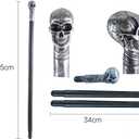 Kids Deluxe Vampire Costume Boys for Halloween Costumes Set Party Favors Outfit with Accessories (XXL)