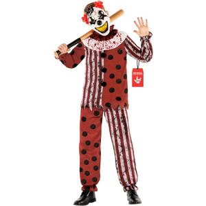 Morph Scary Clown Costume For Kids, Creepy Clown Costume, Scary Halloween Costumes, Halloween Costumes For Boys (Large)