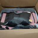 BABYBLU Leather Car Seat Covers Front Seats Only, with Headrest Pillow, Universal Automotive Seats Protector Fit for 2 Seats, for Most Vehicles SUV Pick-up Truck-Full Coverage, (Pink-2pcs)