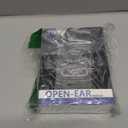 Boytond Ultra Open Ear Earbuds - Ergonomic Clip-On Earbuds, Bone Conduction Over-The-Ear Headphones with Waterproof Design and Secure Fit for Small Ears, Classic Black