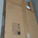 VASAGLE Slim Storage Cabinet, Narrow Storage Organizer with Slide Out Drawers, Freestanding Toilet Paper Holder, Small Space Skinny Cabinet for Bathroom Kitchen Corner, Cloud White UBBC847P31