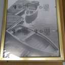 Giverny 8x10 Picture Frames, Gold Photo Frames for Wall or Tabletop Display, Simple Design Glossy Finish Frame Perfect for Home Decoration, Office, Hotel and Various Ceremonies Praties