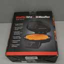 Mueller Heart 5 Waffle Maker, Waffle Iron, Adjustable Browning Control & Nonstick, Cool Touch Handle, Easy to Clean, Small Kitchen Appliances