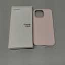 ORNARTO Compatible with iPhone 14 Pro Max Case 6.7, Slim Liquid Silicone 3 Layers Full Covered Soft Gel Rubber Phone Case Protective Cover with Microfiber Lining 6.7 inch-Chalk Pink