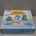 Joyin Play Kitchen Toys, Pretend Food Kitchen Accessories Girls Toy with Coffee Maker, Mixer, Toaster with Realistic Lights& Sounds, Birthday Gift for Kids, Gifts for Christmas