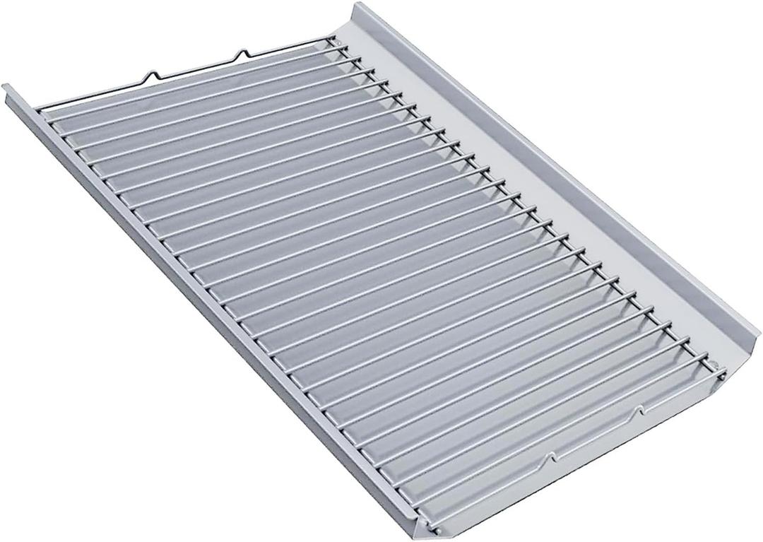 19.2" Steel Ash Pan for Nexgrill 810-0025 Charcoal Grills, Ash Pan Drip Pan Replacement Parts for Nexgrill Charbroil Grill 810-0025