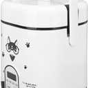 24V Mini Rice Cooker, 1.2L Small Portable Travel Rice Cooker For Car and Truck, Small Rice Cooker, 80W Travel Rice Cooker 24V for Car Truck with Non Stick Inner Pot