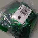 MEEDEE 6 Inch Green Self-Adhesive Christmas Gift Bows, Crimped Curly Ribbon Bows for Gift Wrapping Paper, Bags, and Boxes, Holiday, Everyday, and All-Occasion Decorations (12 Count)