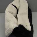 Orzbow Winter Baby Car Seat Cover, Universal Car Seat Bunting Bag for Babies with Adjustable Zipper, Removable Car Seat & Stroller Footmuff to be Blanket, Carseat Cover with Warm Berber Fleece, Black