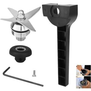 Replacement Blade Parts with Wrench and Drive Socket Removal Tool Kit, 5200 5000 4500 5500 Blender Wet Blade Replacement, Fit for 64oz 48oz 32oz Classic Container -2 YR Support