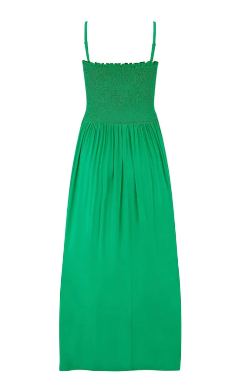 Ellames Women's 2026 Summer Dress Spaghetti Strap Cocktail Swing Beach Dresses V Neck Sundress, Large