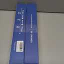 2 x MAXTID Easy to Install 32 Inch Door Draft Stopper - White Foam and Polyester Door Seal