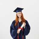 25 Pieces Graduation Honor Cord Rayon Braided Honor Cords with Tassel for Graduation Students Bachelor Master Doctoral Gown Grad Decor (Orange with White)